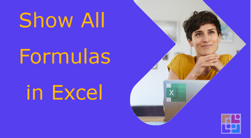 How to show all formulas in Excel